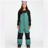 Volcom Boy's Barkley Insulated Bib Overall - Spruce Green