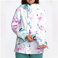 Volcom Girl's Sass'N'Frass Insulated Jacket - White