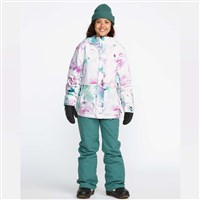 Volcom Girl's Sass'N'Frass Insulated Jacket - White