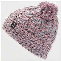 Volcom Girl's Stone Pom Beanie - Mesa Rose