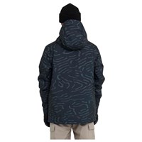 Quiksilver Men's Mission Printed Jacket - Black