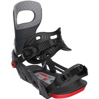 Bent Metal Joint Snowboard Bindings - Grey