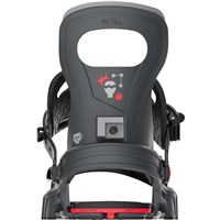 Bent Metal Joint Snowboard Bindings - Grey