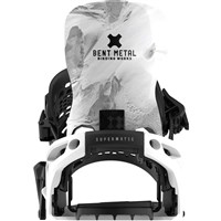 Bent Metal Lightning Supermatic Snowboard Bindings - White