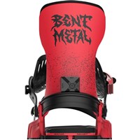 Bent Metal Transfer Snowboard Bindings - Red