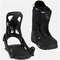 Men's Burton Step On Snowboard Boot & Binding Package - Black