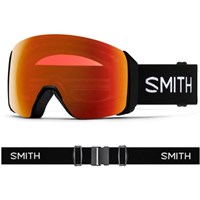 Smith 4D Mag XL Goggle - Black Frame w/ ChromaPop Everyday Red Mirror + CP Storm Yellow Flash Lenses (M007830JX99MP)