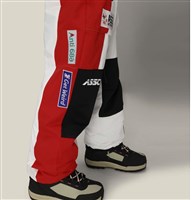 686 x ASSC F1 Pant - Assc White Colorblock