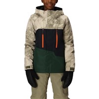 686 Geo Insulated Jacket - Boy's - Limestone Hemisphere Clrblk