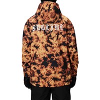 686 Men's Waterproof Hoody - Sublime Orange Tie Dye