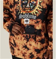 686 Men's Waterproof Hoody - Sublime Orange Tie Dye
