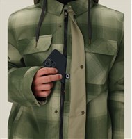 686 Men's Woodland Insulated Jacket - Sage Plaid