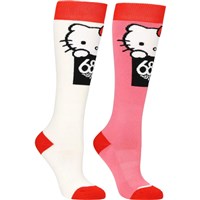 687 Women's Hello Kitty Sock (2-Pack)