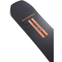 WhiteSpace Men's All-Mountain Freestyle AMF TWIN Snowboard - Black