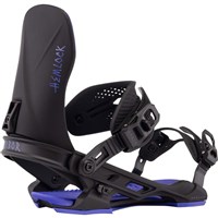 Arbor Men's Hemlock Snowboard Bindings - Black / Purple