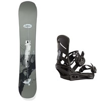 Men's Burton Instigator Snowboard + Mission Re:Flex Bindings Package