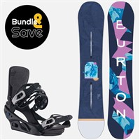 Women's Burton Yeasayer Snowboard + Burton Lexa Snowboard Bindings Package