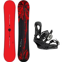 Women's Burton Blossom Snowboard + Scribe Re:Flex Snowboard Bindings Package