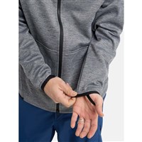 Burton Crown Weatherproof Full-Zip Fleece - Men's - True Black Heather