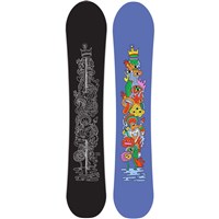 Men's Burton Counterbalance Snowboard + Genesis Re:Flex Snowboard Bindings Package - Hallucinate