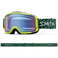 Smith Daredevil OTG Goggle - Youth - Electric Lime Left Turn Frame w/ Blue Sensor Mirror Lens (M006713R599ZF)