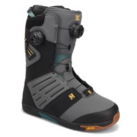 DC Men's Judge Double Boa Snowboard Boots - Grey / Tan / Teal