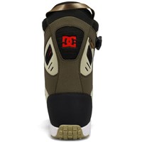 DC Men's Judge Double Boa Snowboard Boots - Taupe / Grey / Org