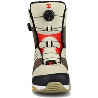DC Men's Judge Double Boa Snowboard Boots - Taupe / Grey / Org