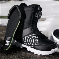 DC Scout Boa Snowboard Boots - Youth - Black / White