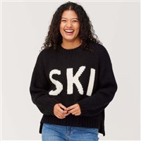 Krimson Klover Women's Ski Sweater - Black