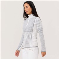 Krimson Klover Women's Pow Zip Neck - Snow