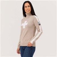 Krimson Klover Women's Geneva Turtleneck - Oat