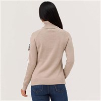 Krimson Klover Women's Geneva Turtleneck - Oat