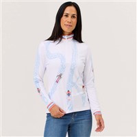 Krimson Klover Women's Ariel Ski Top - White