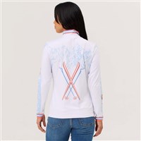 Krimson Klover Women's Ariel Ski Top - White
