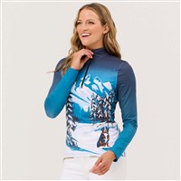 Krimson Klover Women's Snow Hounds Top - Teal