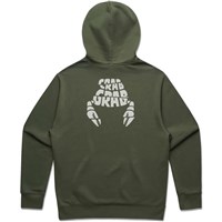 Crab Grab Men's Chopped Hoodie - Green