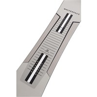 WhiteSpace Men's Freestyle Shaun White Pro Snowboard - Silver