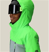 686 Geo Insulated Jacket - Boy's - Borealis Green Colorblock