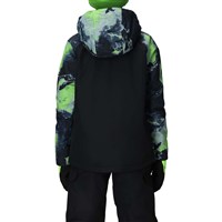 686 Geo Insulated Jacket - Boy's - Blue Hemisphere Colorblock