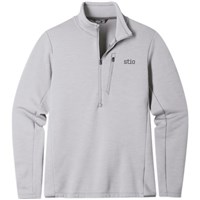 Stio Men's Glide Power Stretch Half Zip - Alloy Heather