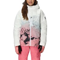 686 Hydra Insulated Jacket - Girls - Geranium Pink Cloudbreak