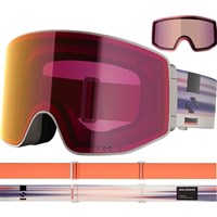 Salomon Sentry Prime Sigma Goggles (with Extra Lens) - Rainy Day Frame w/ Sigma Poppy Red + Light Blue Lenses (L47894200)