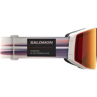 Salomon Sentry Prime Sigma Goggles (with Extra Lens) - Rainy Day Frame w/ Sigma Poppy Red + Light Blue Lenses (L47894200)