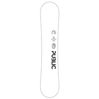 Public Snowboards Men's General Alert Camber Snowboard - 143