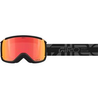 Giro Revolt Goggles - Black Burst Strap w/ Vivid Ember + Clear Lenses (7172052)