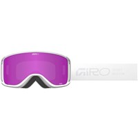Giro Sagen Goggles - White Stacked Strap w/ Amber Pink + Yellow Lenses (7172154)