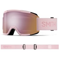 Smith Squad Goggle - Carnation Frame w/ ChromaPop Everyday Rose Gold Mirror + Clear Lenses (M006683QR99M5)