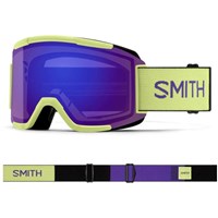 Smith Squad Goggle - Serpentine Frame w/ ChromaPop Everyday Violet Mirror + Clear Lenses (M006683QN9941)