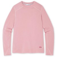 Stio Women's Trax Power Grid Crew - Rustic Rose